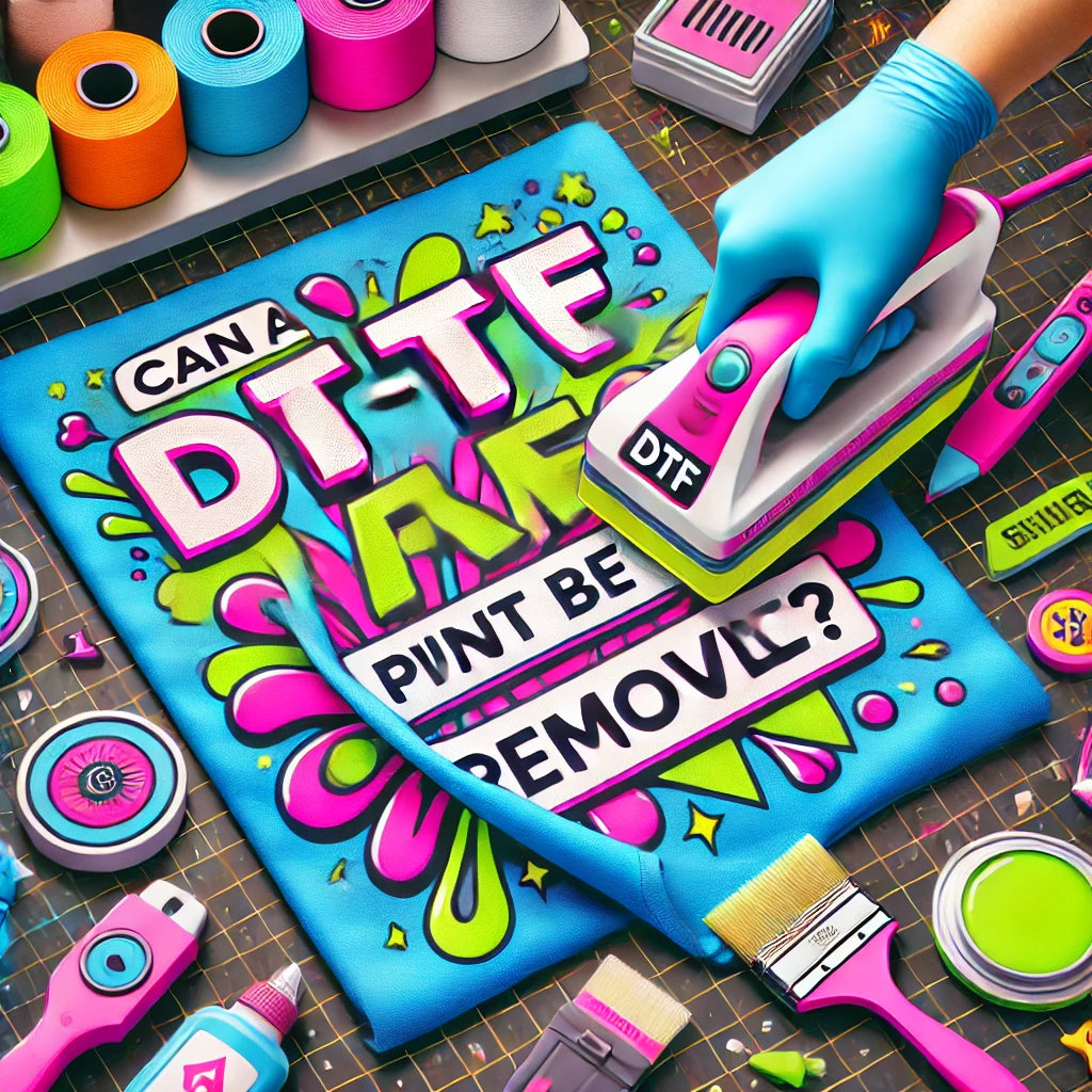 Can a DTF print be removed?