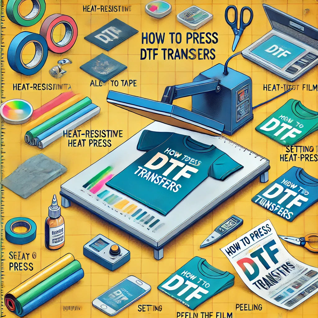 How to Press DTF Transfers