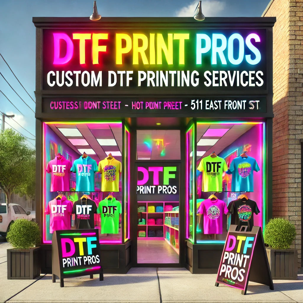 Custom DTF Printing Services in Tyler, TX