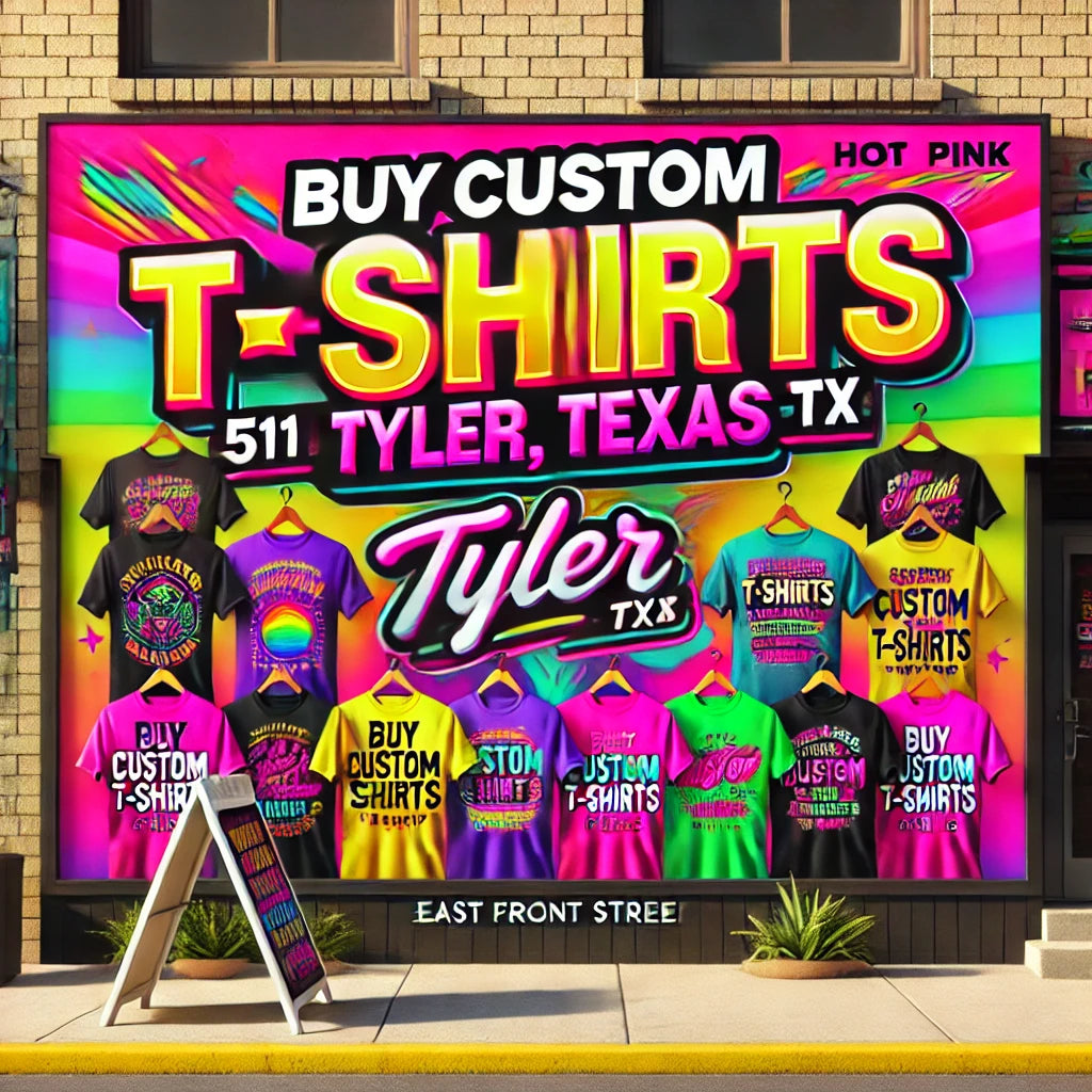 Buy Custom T-Shirts in Tyler, Texas